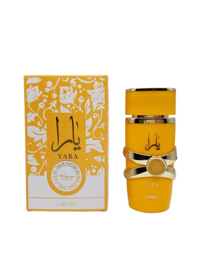 Lattafa Yara Tous Eau De Parfum 100ML – Tropical Fruity & Floral Fragrance for Women - Image 1